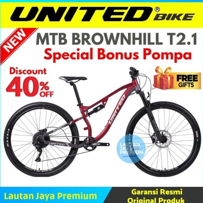 SEPEDA GUNUNG 27.5 MTB UNITED BROWNHILLS T2