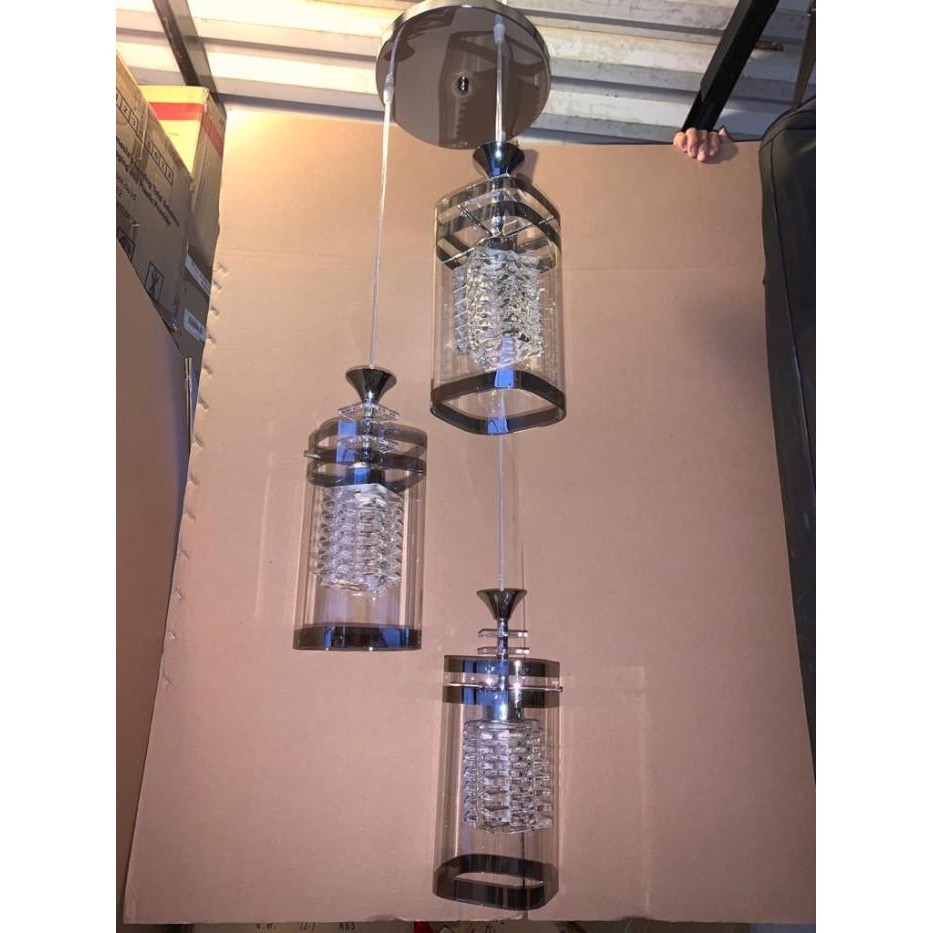 LAMPU GANTUNG INDOOR / LAMPU HIAS CAFE 8011 3P