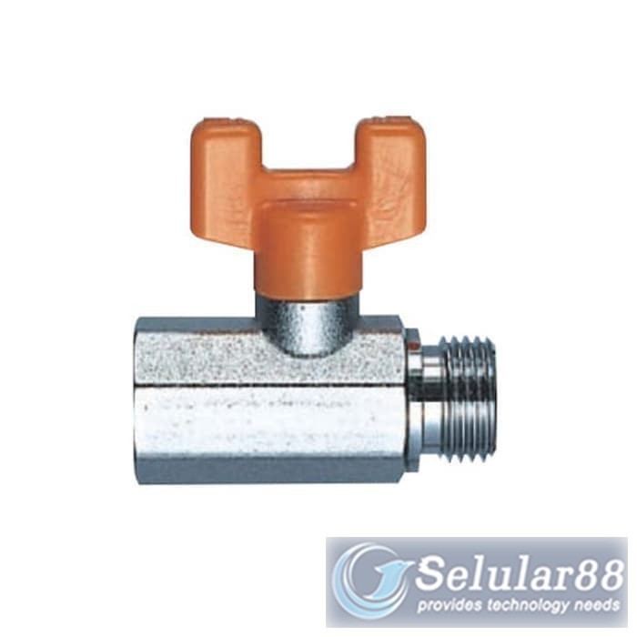 ✨COD San-Ei V 64 1/2 Stop Kran Ball Valve Keran Air Original Resmi Ori Terbaru