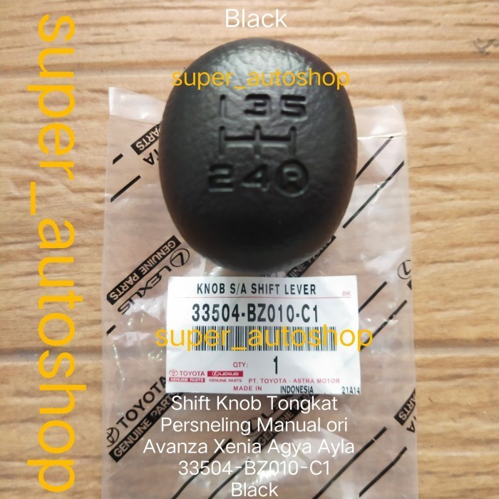 Shift Knob Persneling Manual ORI Avanza / Xenia / Agya / Ayla