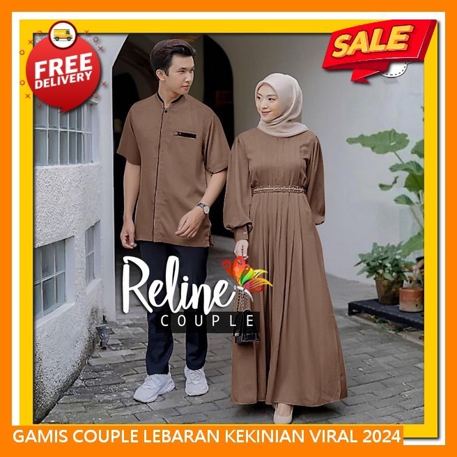 Cuple Keluarga Fashion Muslim Sarimbitan Couple Kluarga Kapelan Pacar Lebarann Gami Wnita Pria Gamis