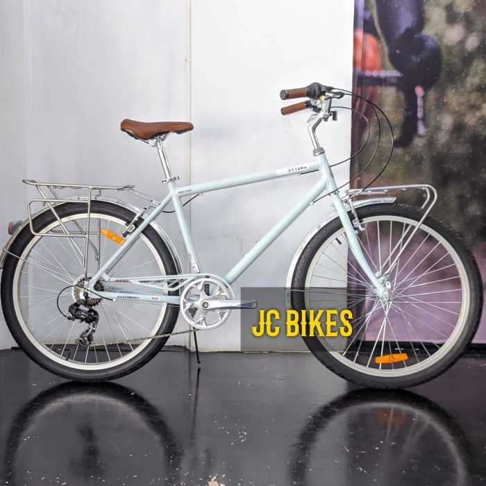Terbaru Sepeda Touring Commuter Bike Element Ottawa Urban Classic Vintage 26" Promo Terlaris
