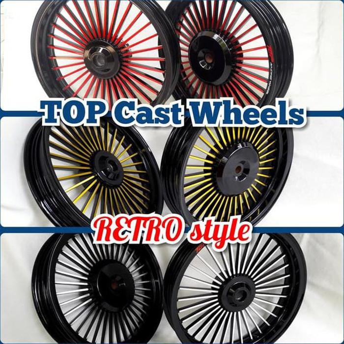 Top Velg Racing Lebar Vario FI 125 - 150 Retro