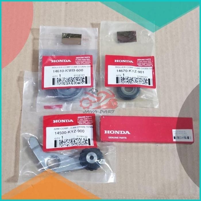 Rantai kamprat keteng roller set Supra X 125 Helm in Blade 125 Fi ORI