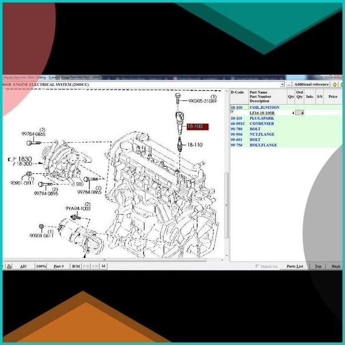 koil / coil mazda 3 2.0 16novz3 parts