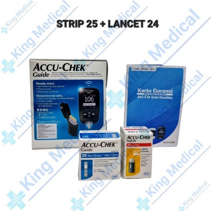 Accu Chek Guide Meter /Alat Accu Check Guide Original