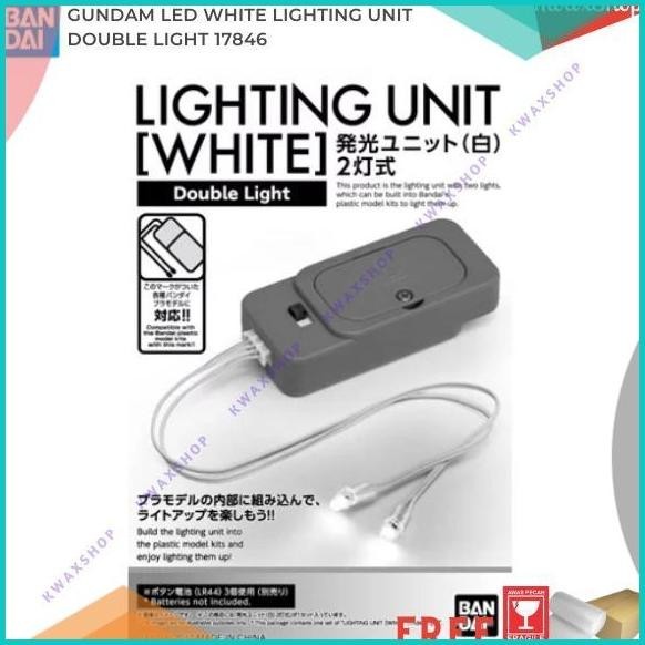 BANDAI Gundam LED White Lighting Unit  Double Light 17846 16novz3 tool