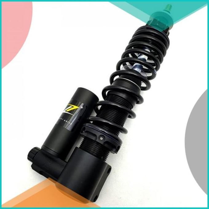 Shock Tabung Deoan Zelioni Full Black Vespa PX PXE Excel Spartan Exc2
