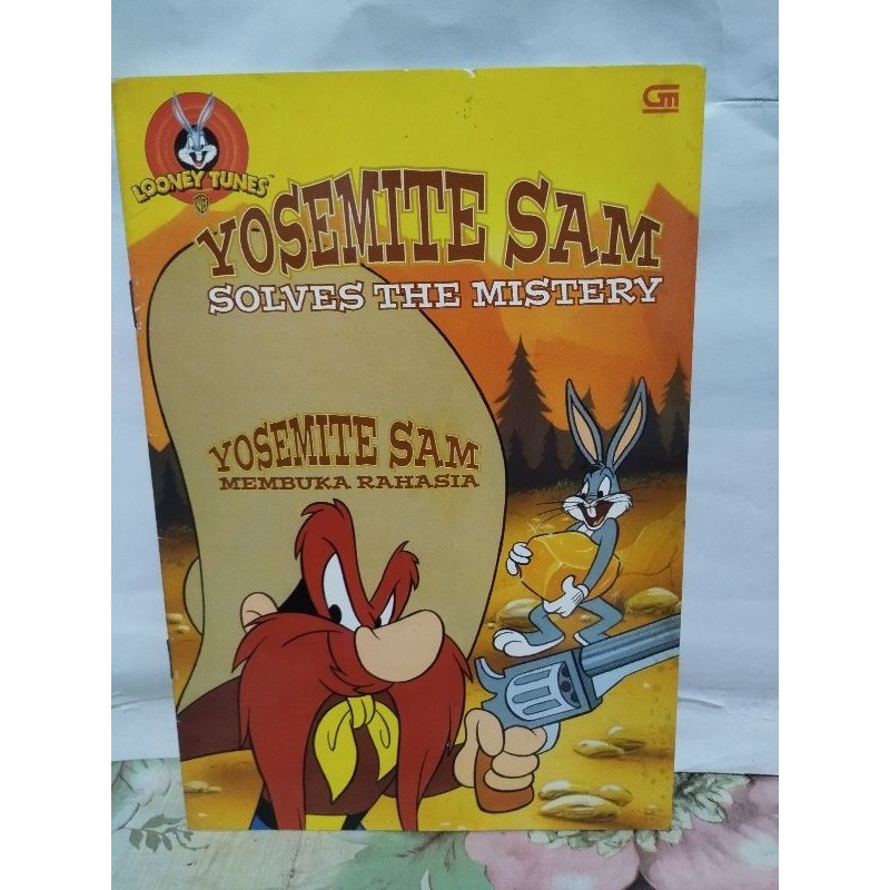 BUKU CERITA ANAK LOONEY TUNES YOSEMITE SAM MEMBUKA RAHASIA