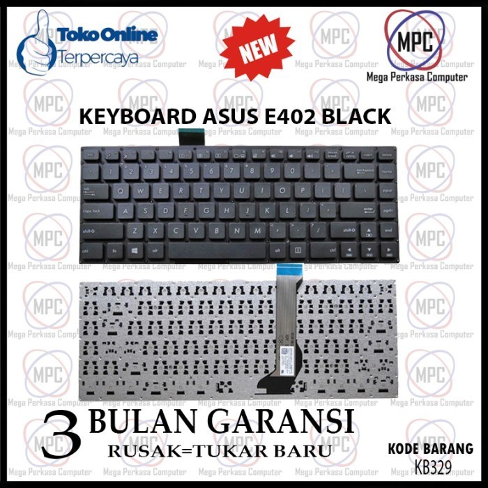 Keyboard Laptop Asus E402 E402B E402Ba E402Bp E402N E402Na E402Se402S Best