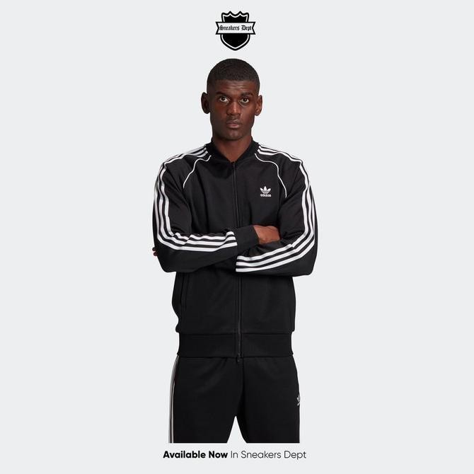 New Jaket Pria Adidas Adicolor Classic Primeblue Sst Tracktop Gf0198 Ori Original