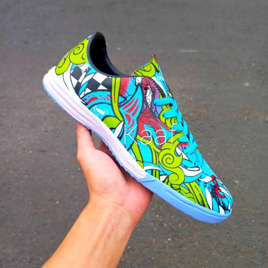 [MAD SPORT] Sepatu Futsal Ortuseight Catalyst BIMA IN Blue l COD Sepatu Bola l Futsal Ortus Bima