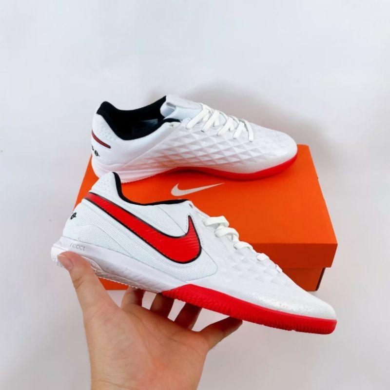 [MAD SPORT] SEPATU FUTSAL NIKE TIEMPO LUNAR LEGEND VIII PURE PLATINUM IC