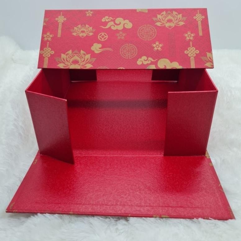 

TRY Box Kue hardbox lipat / kotak bingkisan hantaran Imlek / cake box lapis legit TERLARIS
