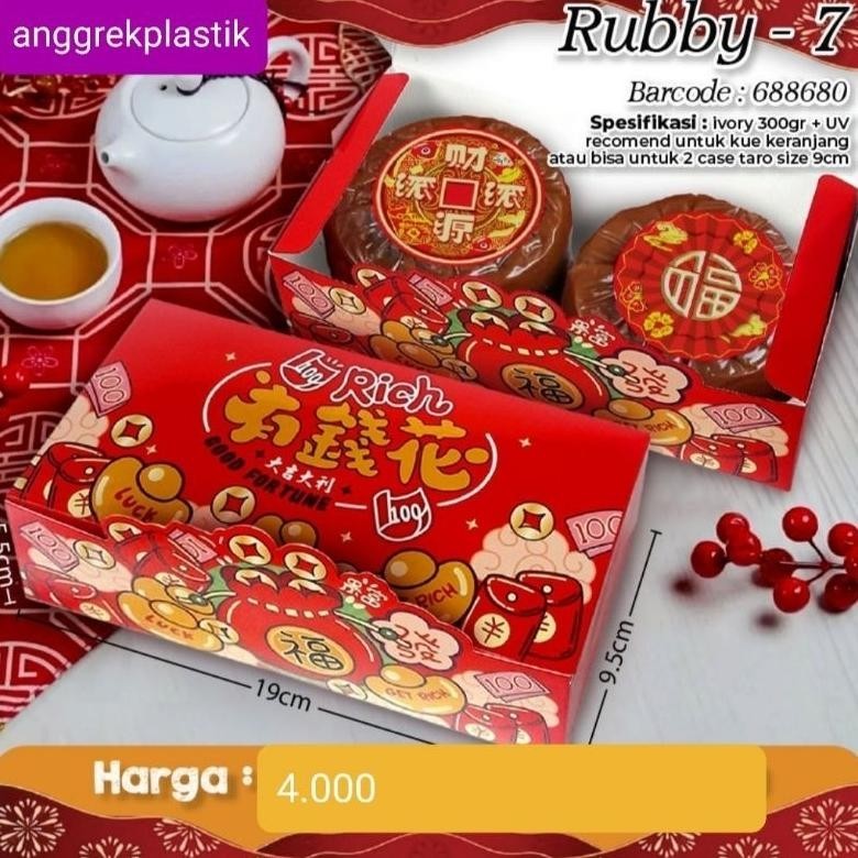 

TRY dus box kue imlek CNY 2 kue keranjang TERLARIS