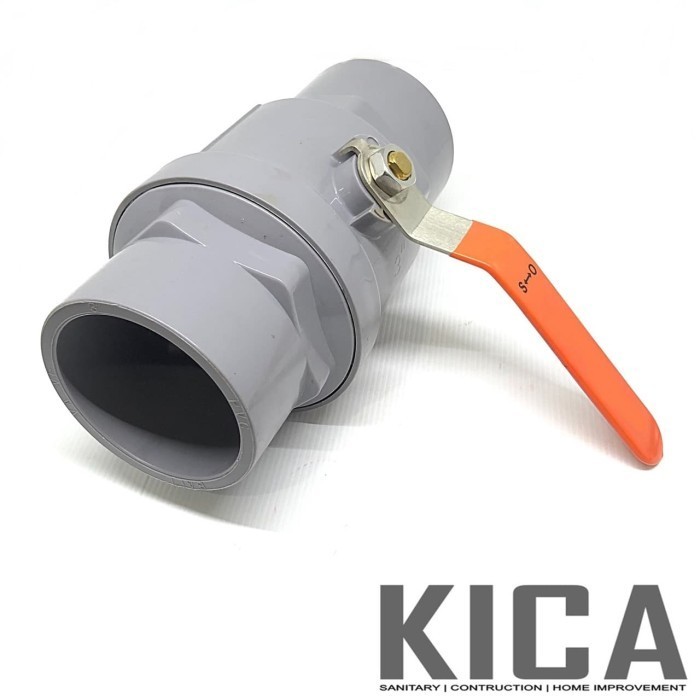 ✨New Ori Ball Valve Plastik / Ball Valve Pvc 4 Inch / Stop Kran Pvc 4 Terbaru