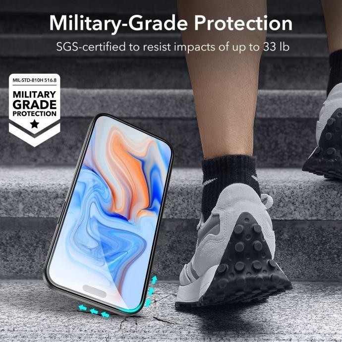 New Anti Gores  Iphone 15 Series Esr Tempered Glass Gratis Ongkir