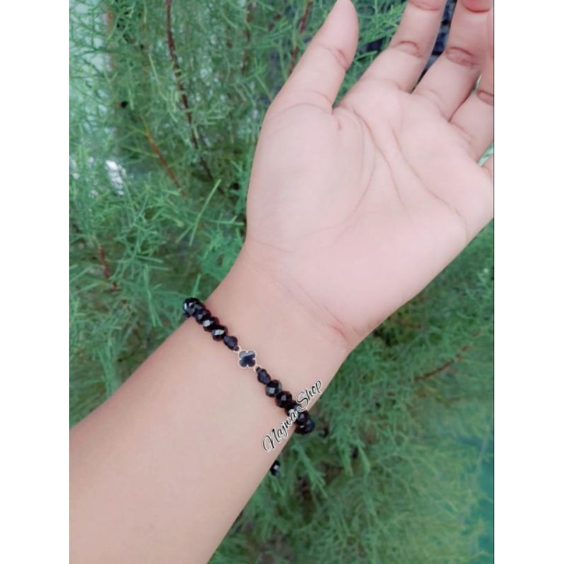 Gelang Clover Emas Kadar 10k SemarNusantara