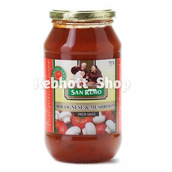 

Terbaru San Remo Sanremo Homestyle Pasta Sauce Bolognese And Mushroom 500Gr Promo Terlaris