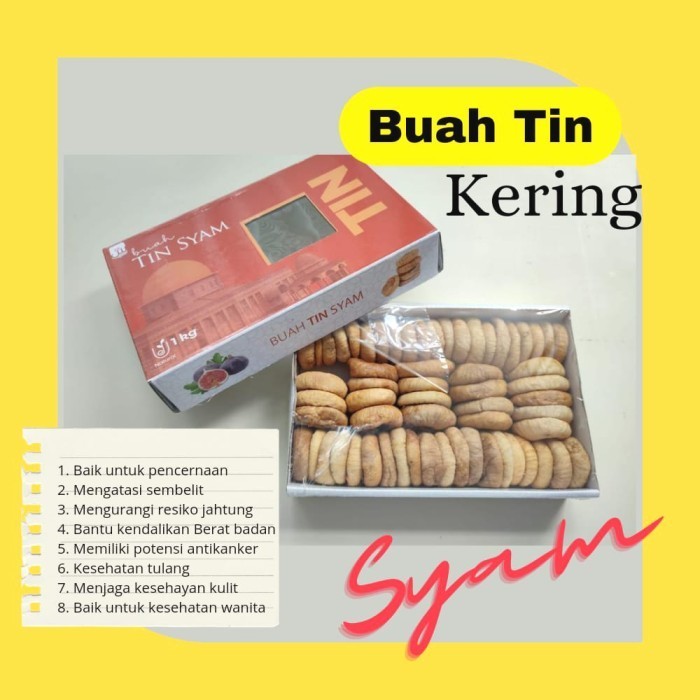

Mazin - Buah Tin Kering, Buah Ara Syam 1 Kg