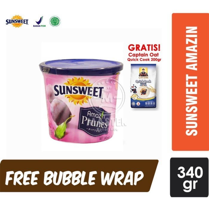 

Mazin - Sunsweet Amazin Prunes Pitted / Buah Plum Kering Sun Sweet Amazing [