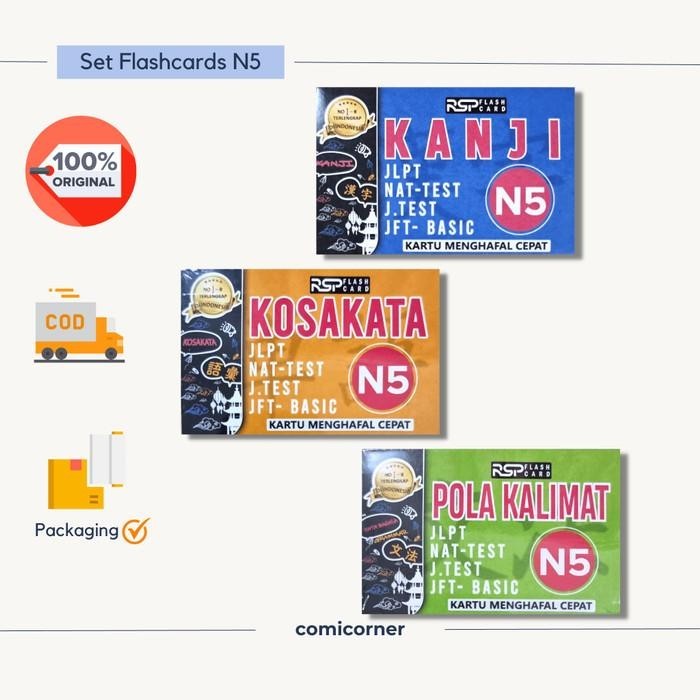 

Flash Cards Set Jlpt N5 Bahasa Jepang