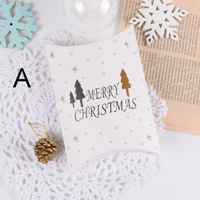 

Christmas Gift Box 21 / Pillow Box Natal / Kotak Kado Natal