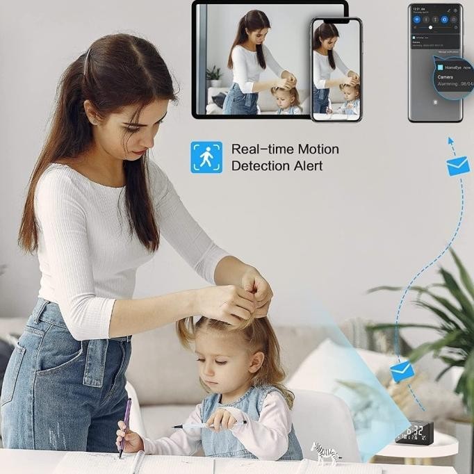 Baru IP CAMERA CCTV WIFI KAMERA MINI TERSEMBUNYI TANPA KABEL SPY CAMERA