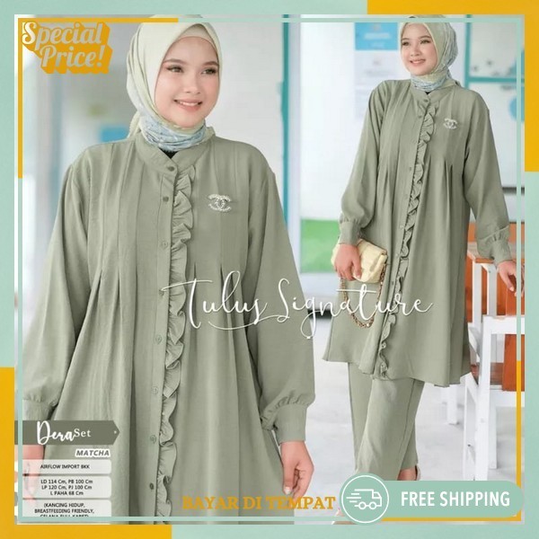 Stelan Panjang Wanits Oneset Hijab Baju Modis Premium Quality Wanita Cewek Pakaian Set Fashion Musli