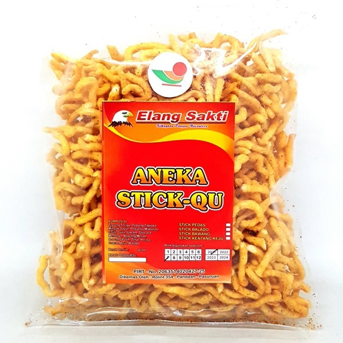 

\"\"\"\] ELANG SAKTI ANEKA STICK-QU ASIN BAWANG 250gr KERIPIK TAMIE STIK ENAK