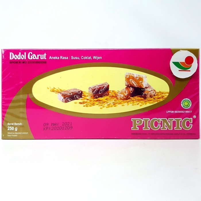 

#####] PICNIC DODOL GARUT 250gr 500gr 1000gr HALAL MUI PIKNIK PIC NIC ASLI