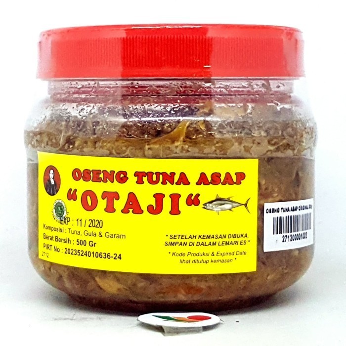 

Ready...Ready...Ready...] OTAJI OSENG TUNA ASAP TIDAK PEDAS 500gr ASEP IKAN HALAL MUI PEDES