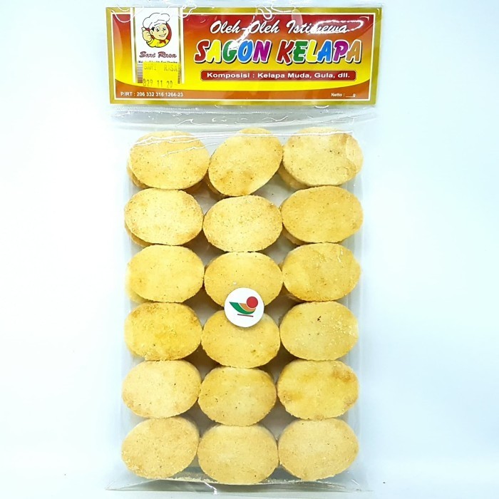 

.........] SARI RASA SAGON KELAPA 430gr SAGU KUE KERING BULAT OVAL CAMILAN