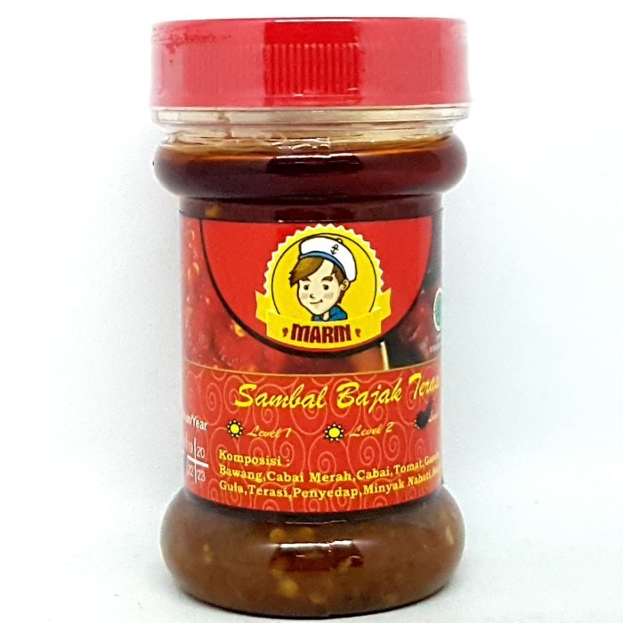 

*#*#*#] MARIN SAMBEL BAJAK TERASI 140gr SAMBAL TRASI UDANG PEDAS PEDES ASLI