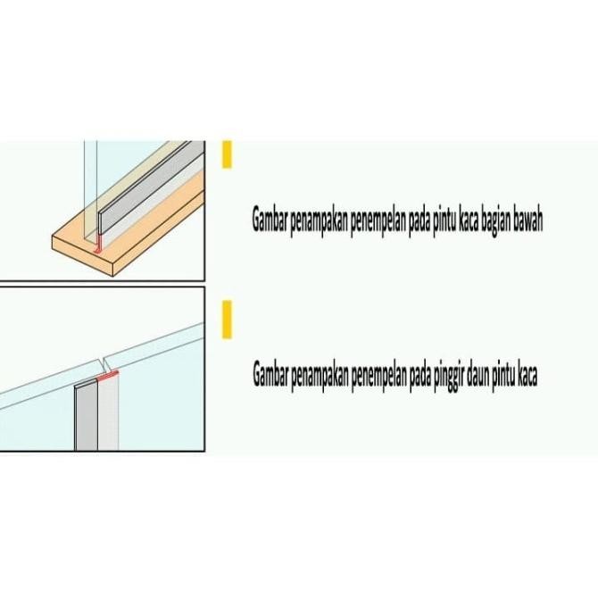 Penutup Celah Lemari, Strip Segel Pintu Dan Jendela Kedap Suara Padalarang