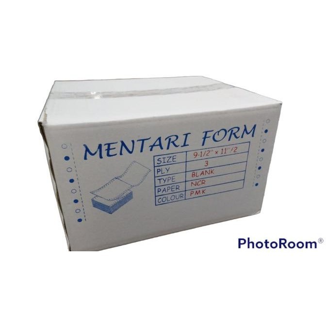 

Kertas Continuous/Continous Form K3/2, 3 Rangkap 3 Ply Bagi 2 NCR PMK