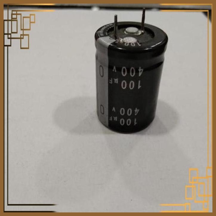 [KWJ] ELCO 100uF 400 volt Capacitor elco 100uf-400v