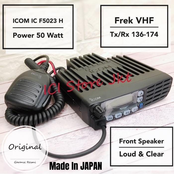 ready Radio Rig Icom IC F5023 H / Icom IC F 5023 H Original