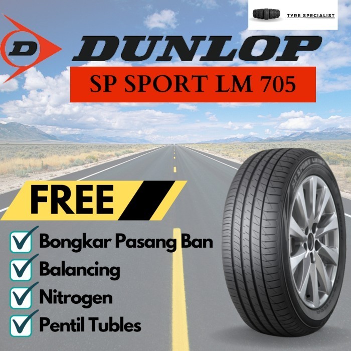 Ready Ban Mobil Dunlop Lm705 235/50 R18 Alphard Vellfire 235 50 R18