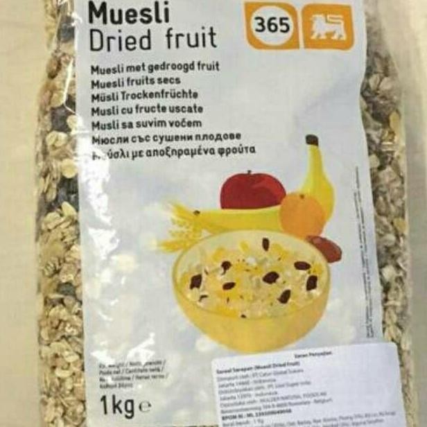 

Muesli Dried Fruit 1 Kg