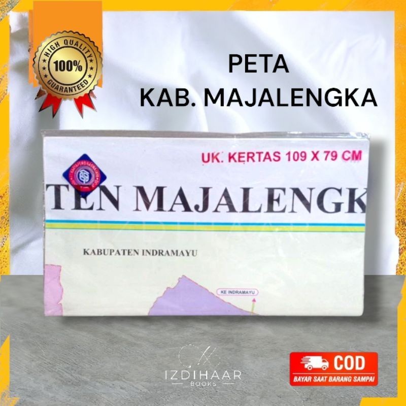 

Peta Lipat Kabupaten Majalengka uk. 109cm x 79cm