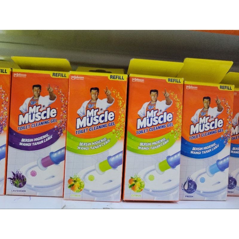 MR MUSCLE TOILET CLEANING GEL REFILL