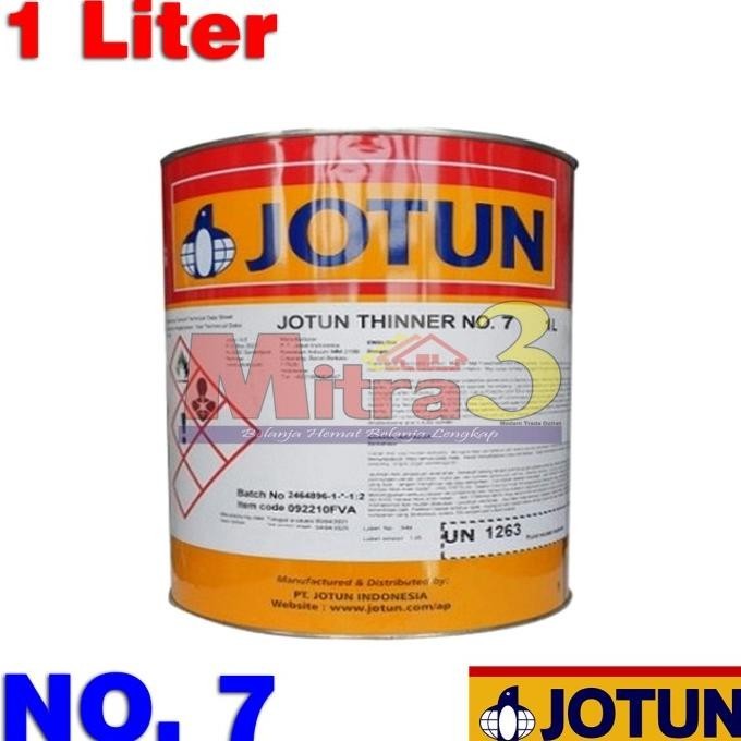 monggo] Thinner JOTUN No.7 1L / Tiner Tener Minyak Cat Kayu Besi 1 Liter