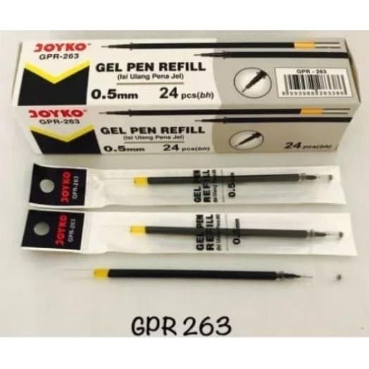 

ISI PEN GEL JOYKO GPR 263 / REFILL PULPEN JOYKO