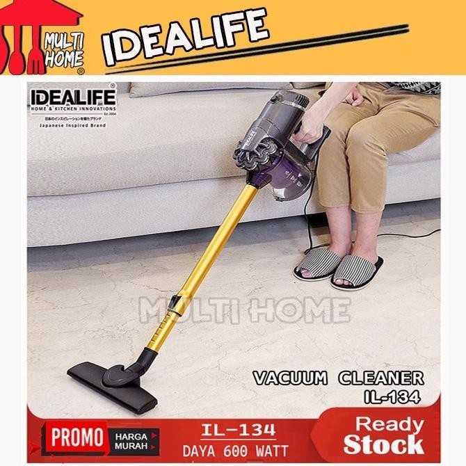 Idealife Handy Vacuum Cleaner With Hepa Filter - Penyedot Debu Il-134 Kiounaal
