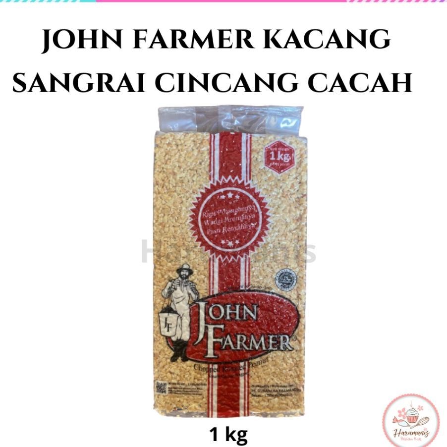 

John Farmer Kacang Sangrai Cincang Cacah 1 Kg