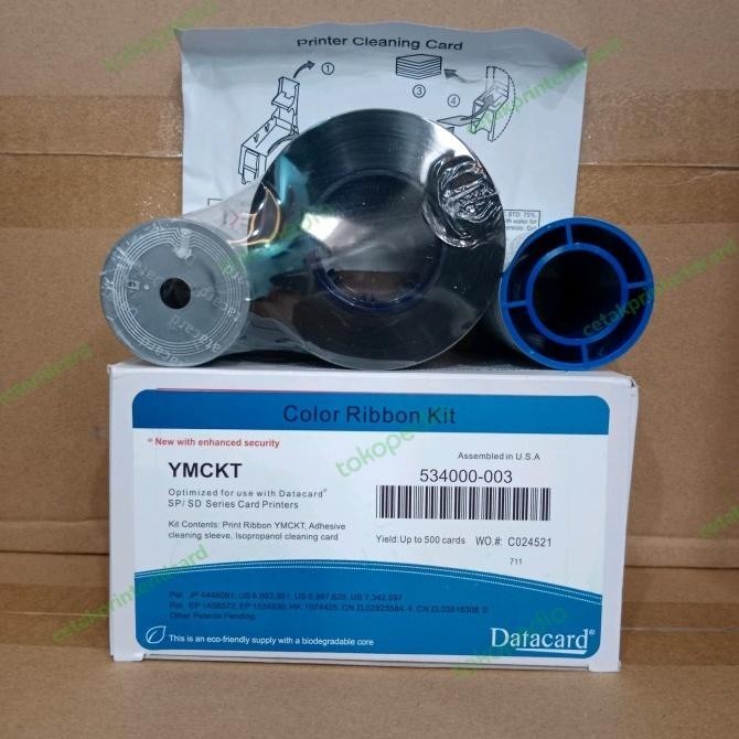 Ribbon Color Ymckt 534000-003 Datacard / 534000-003 / Datacard / Ymckt