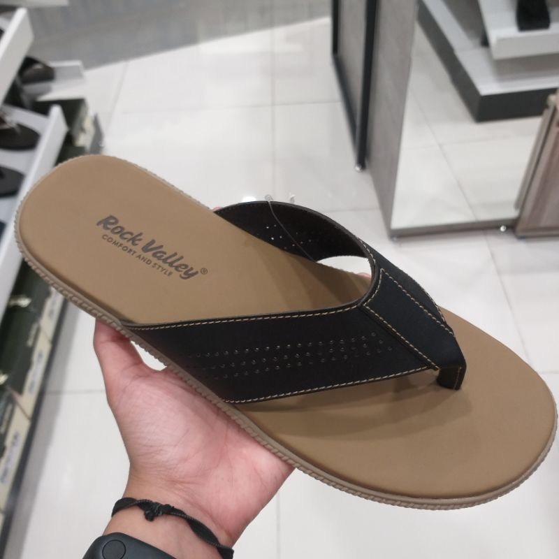ROCK VALLEY Sandal Jepit Pria Model Simple Original Brand Matahari