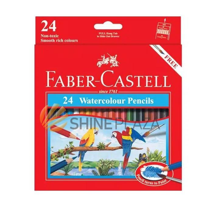 

Baru Pensil Warna Faber Castell - 24 Water Colour ,.