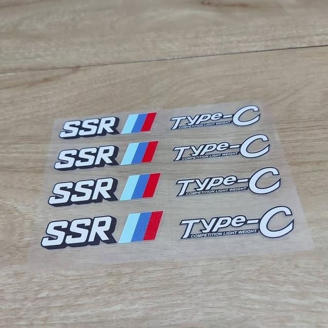 Baru - stiker untuk velg mobil SSR Type C